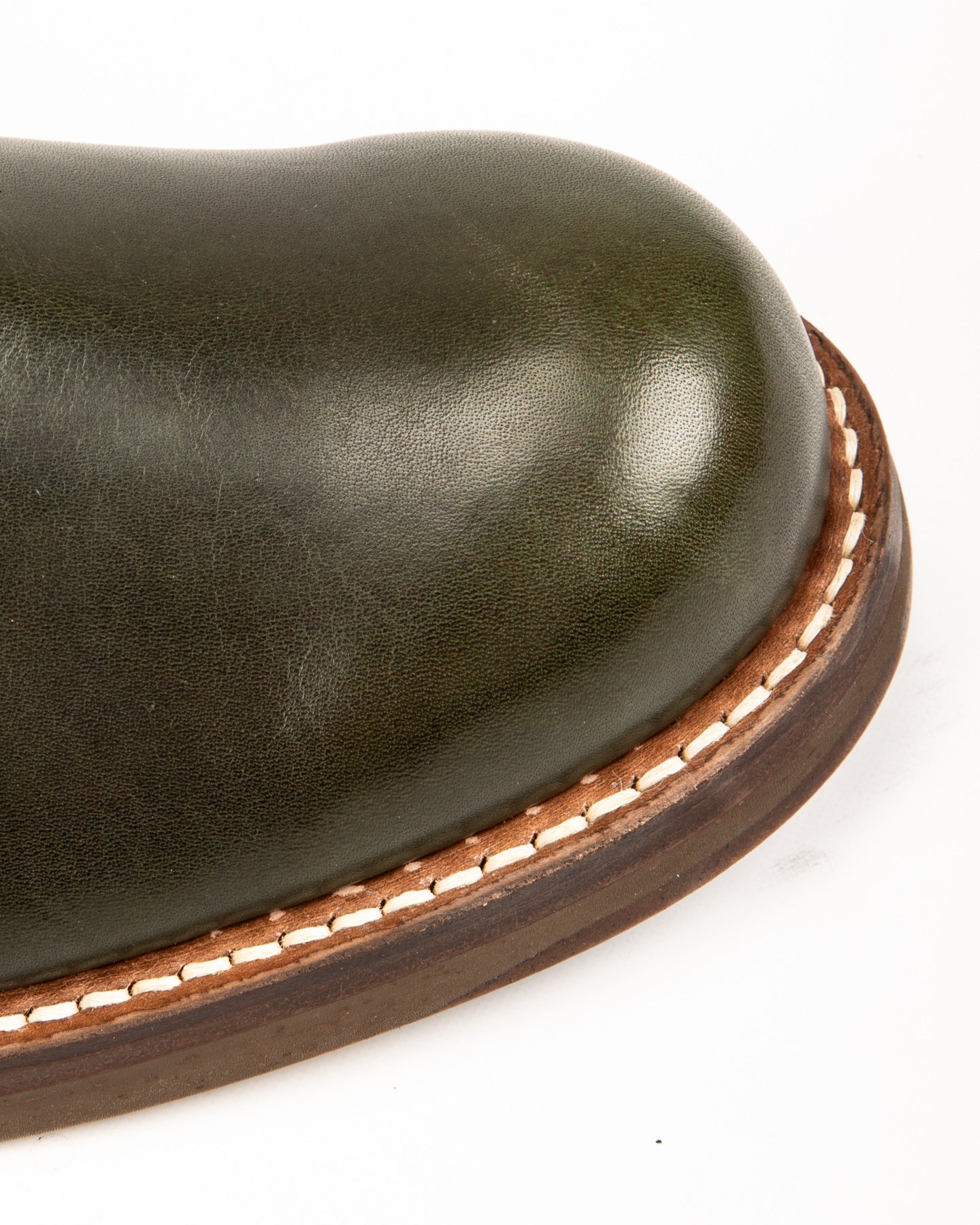 Rolling Dub Trio Coupen Mid Cut Boot - Green Horsehide 11 - Standard & Strange