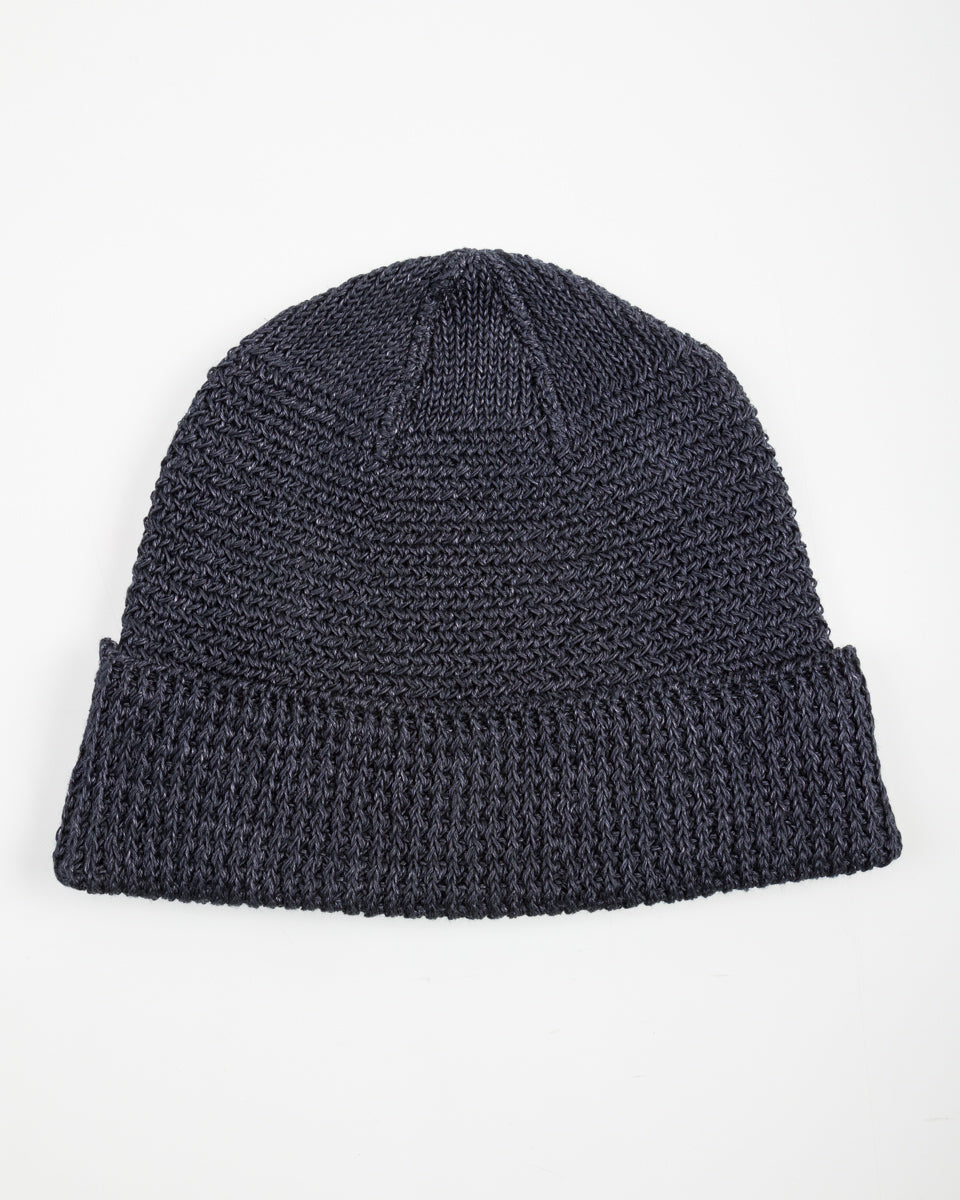 Standard & Strange Linen Watch Cap - Charcoal - Standard & Strange