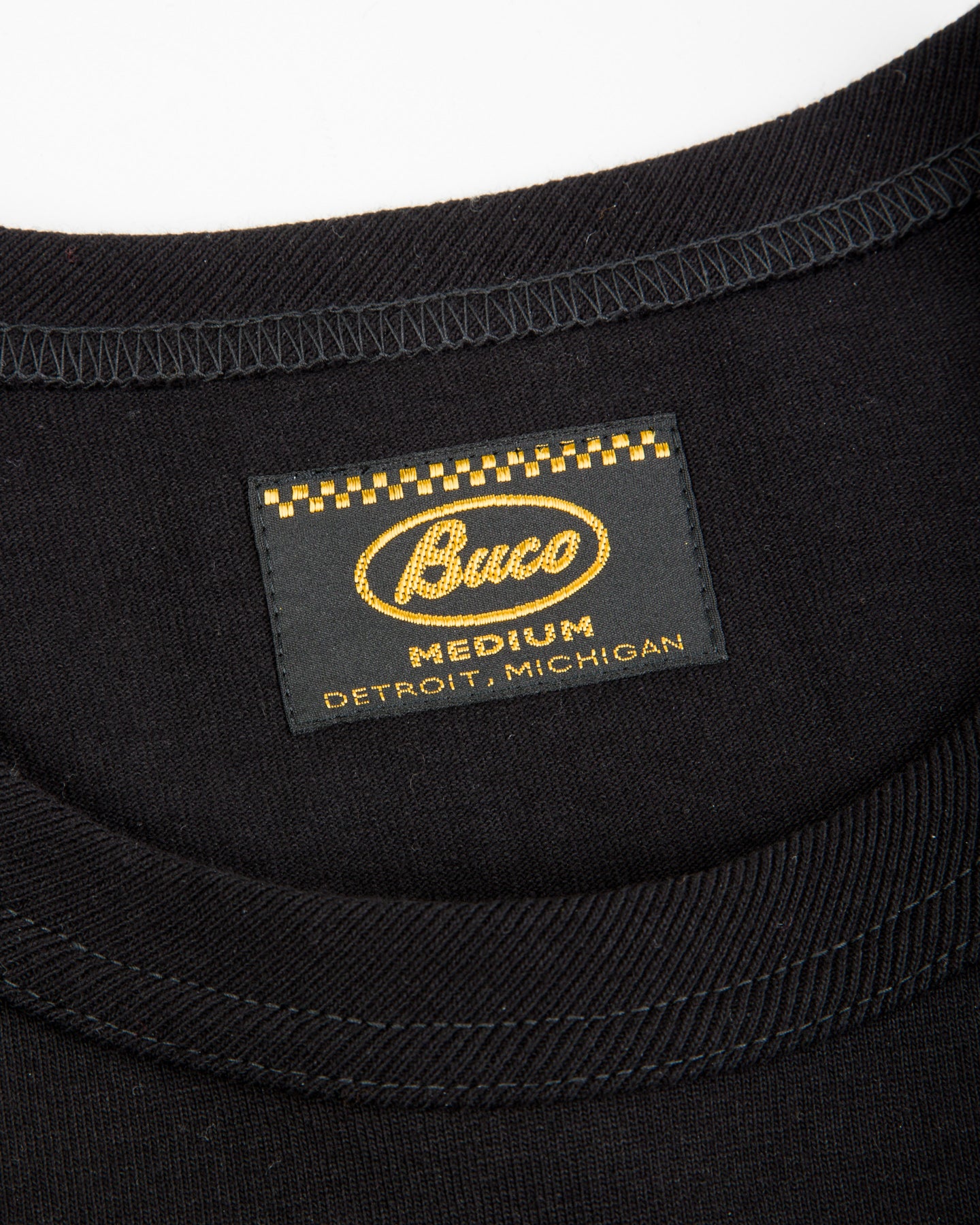 The Real McCoy's Buco L/S Tee /LOOK AT HOW BUCO DID IT! - Black - Standard & Strange