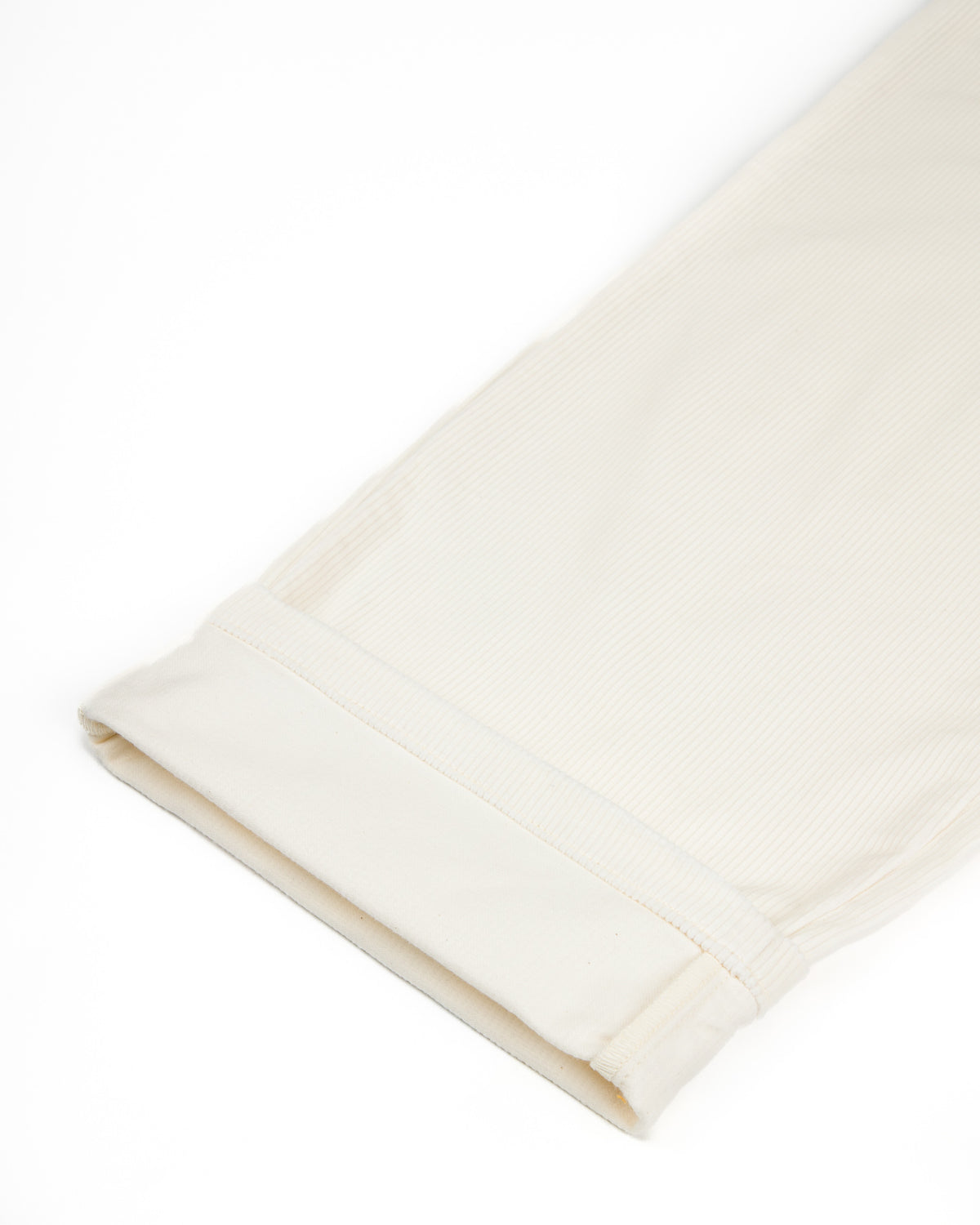 The Real McCoy's Double-Pleat Corduroy Trousers - White - Standard & Strange