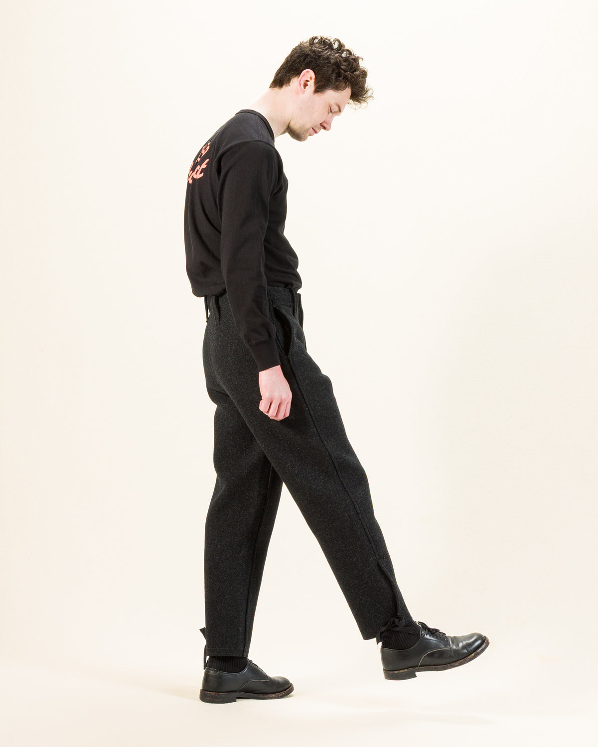 The Real McCoy's U.S. Navy Submarine Trousers - Charcoal - Standard & Strange