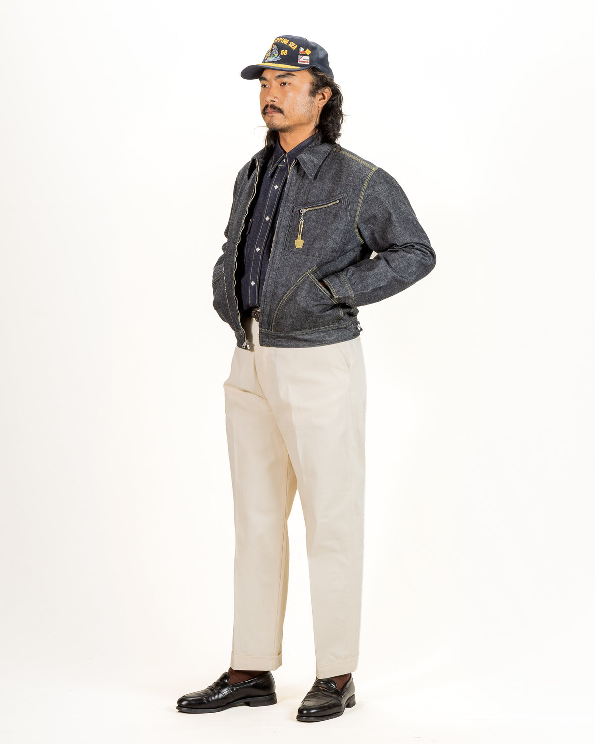 Lot.2406 Rancher Jacket - Indigo Left Hand Denim