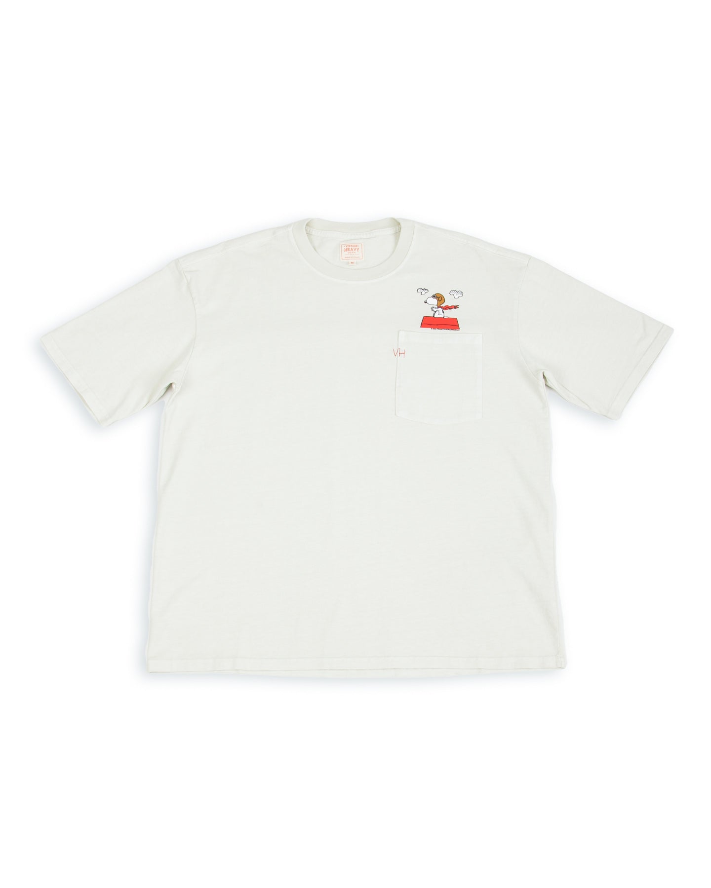 Vintage Heavy Flying Aces Tee - Cream - Standard & Strange