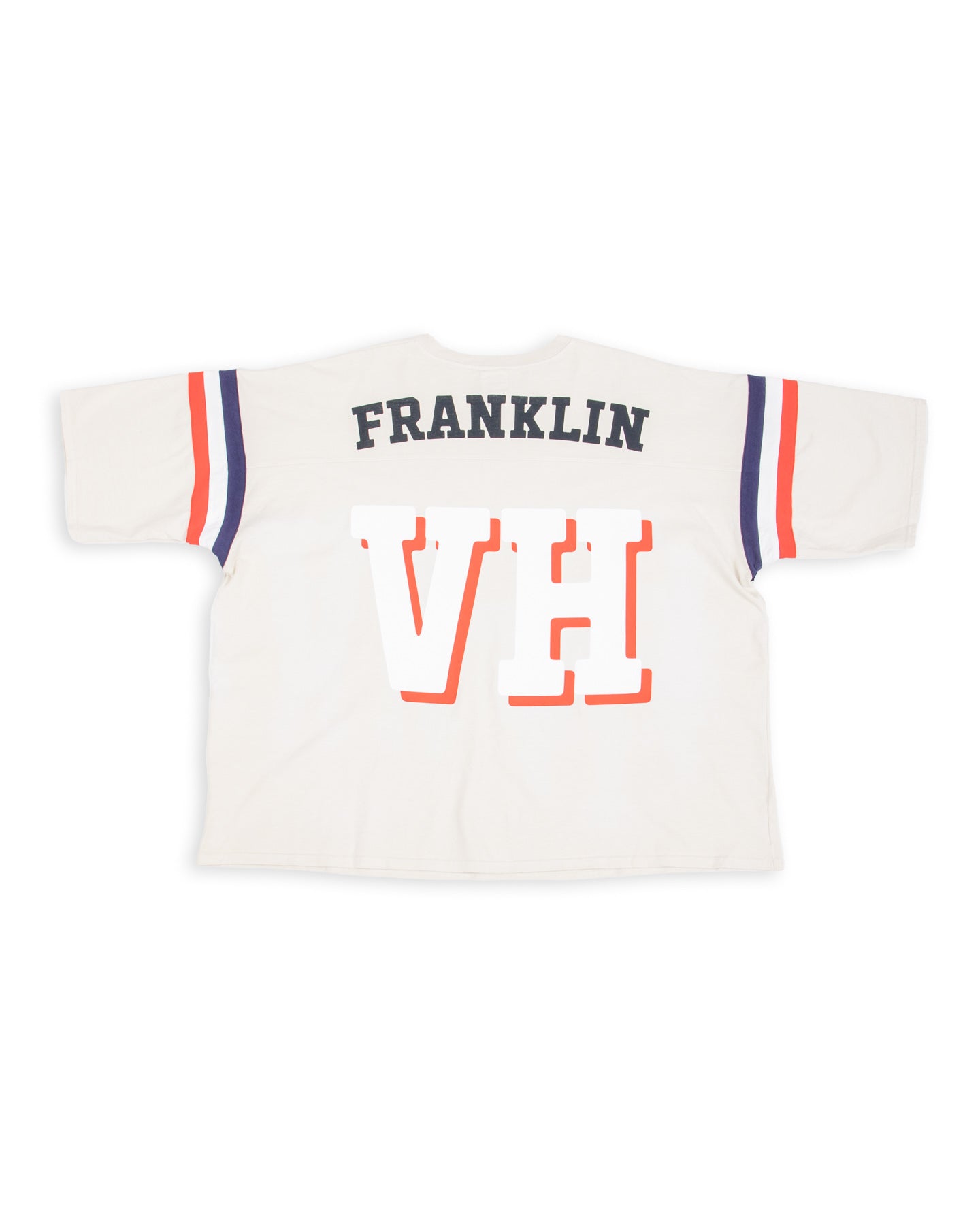 Vintage Heavy Franklin Football Jersey - Grey - Standard & Strange