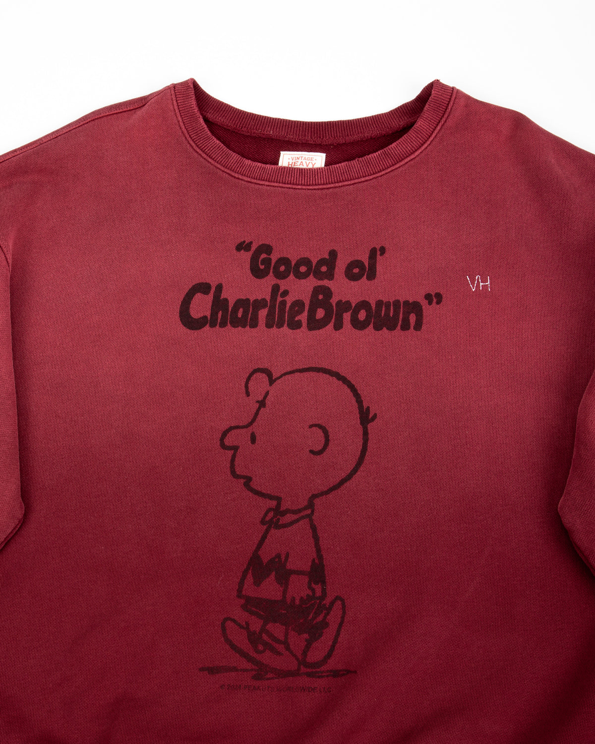 Vintage Heavy Good 'Ol Charlie Brown Sweatshirt - Red Sun Fade - Standard & Strange