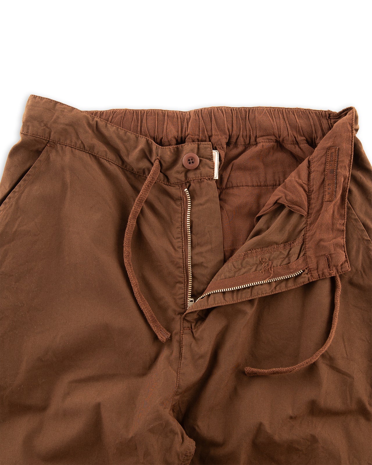 Vintage Heavy Lightweight Brown Packable Pant - Brown - Standard & Strange