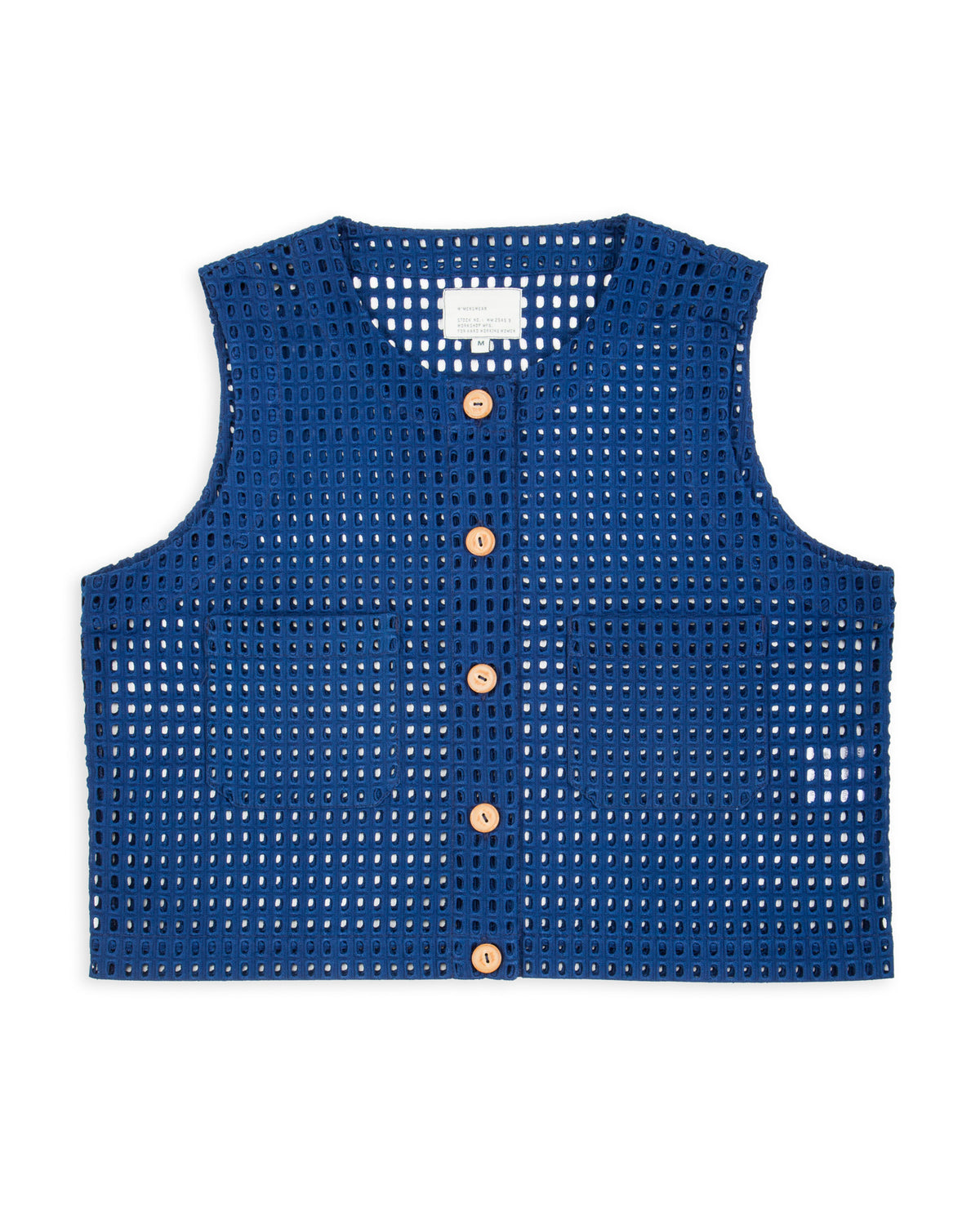 W'Menswear Naa Shirt - Indigo Deadstock Lace - Standard & Strange