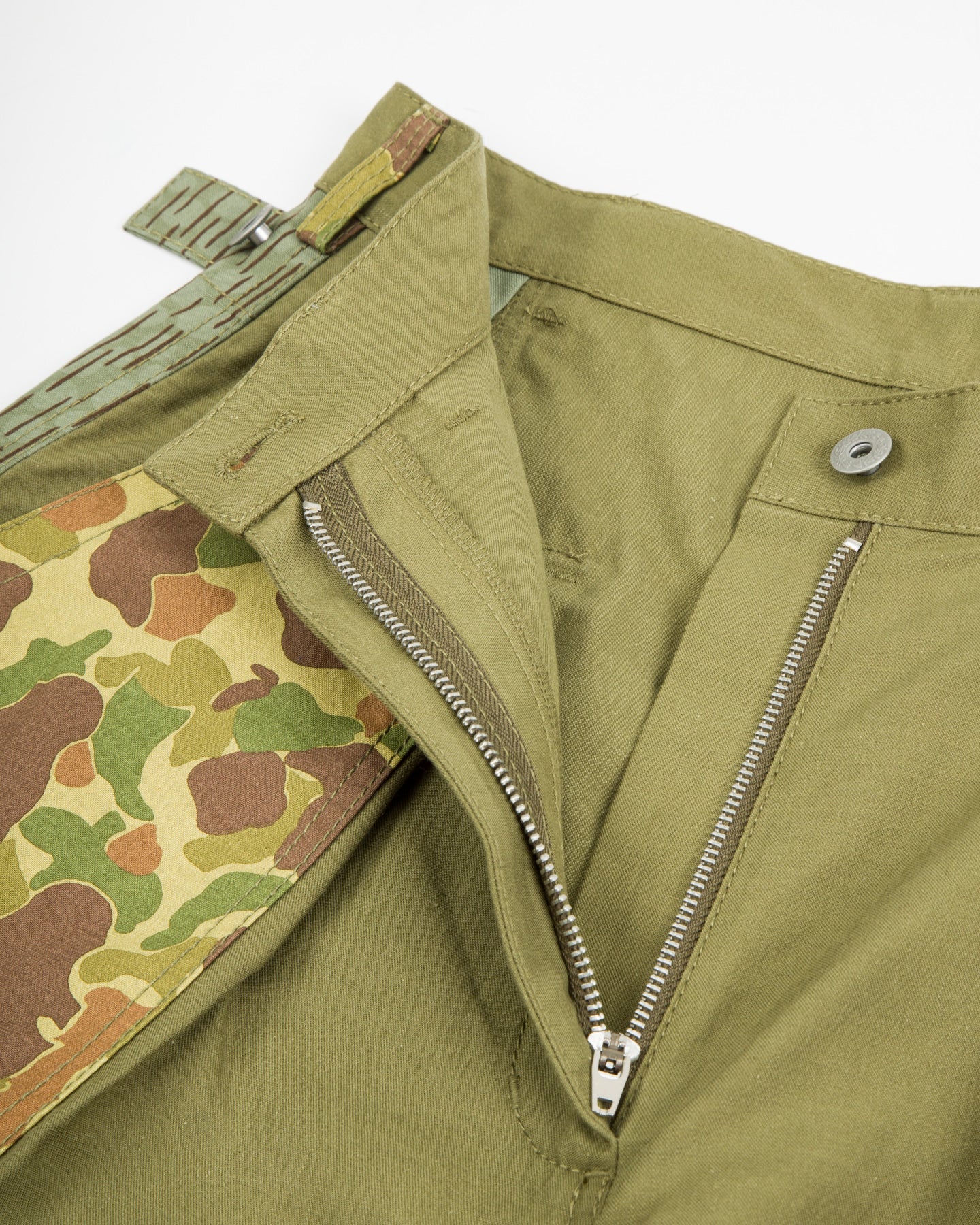 W'Menswear Unisex Freedom Flight Trouser - Army Green Camo - Standard & Strange
