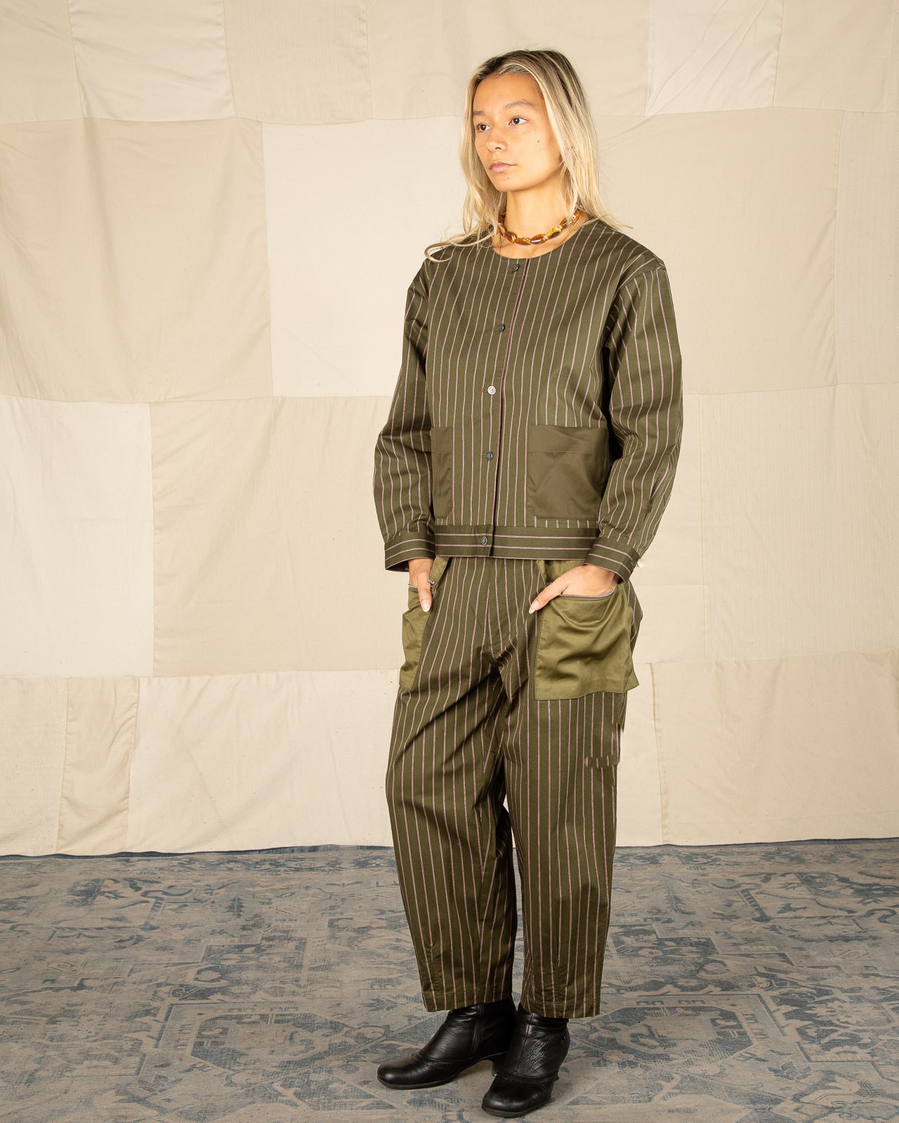 W'Menswear Jane Pant - Green - Standard & Strange