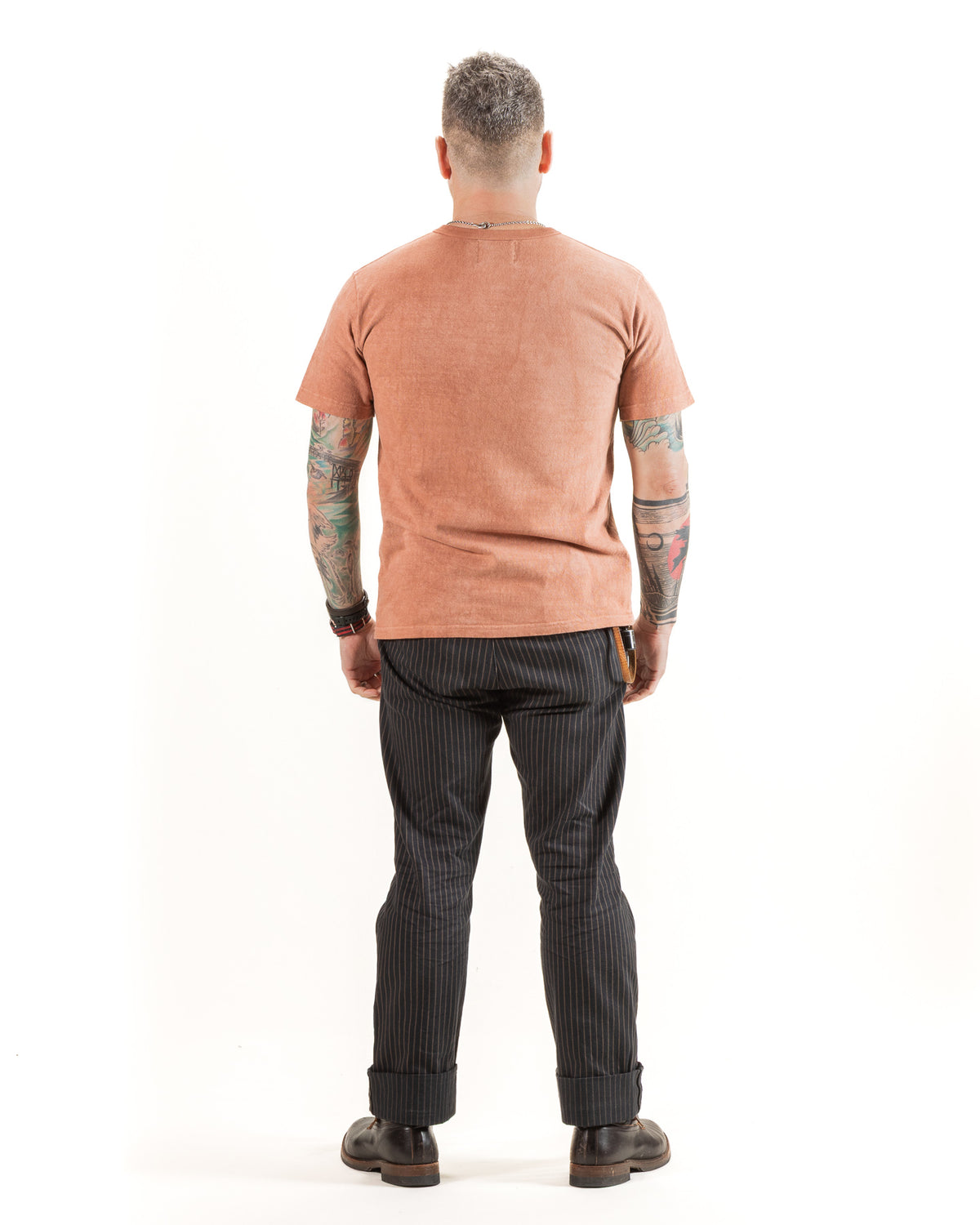 Wonder Looper Amami Hand Dyed ELS Recycled Cotton Slub T-Shirt - Sharinbai - Standard & Strange