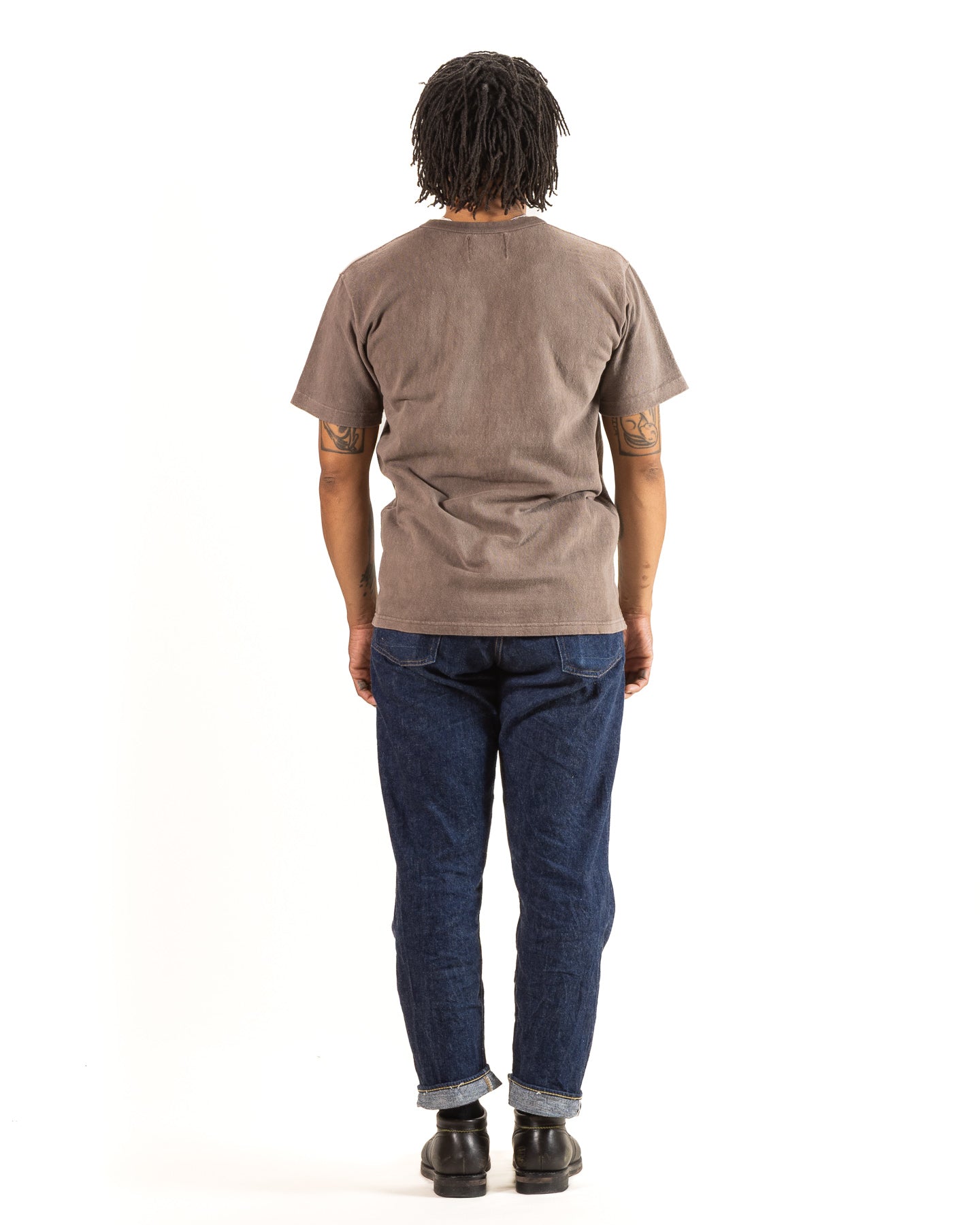 Wonder Looper Amami Hand Dyed ELS Recycled Cotton Slub T-Shirt - Sharinbai + Doro Max - Standard & Strange