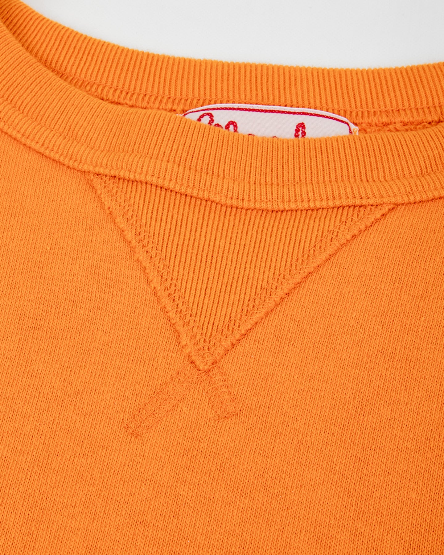 Wonder Looper Super Looper French Terry Pullover Crewneck - Orange - Standard & Strange