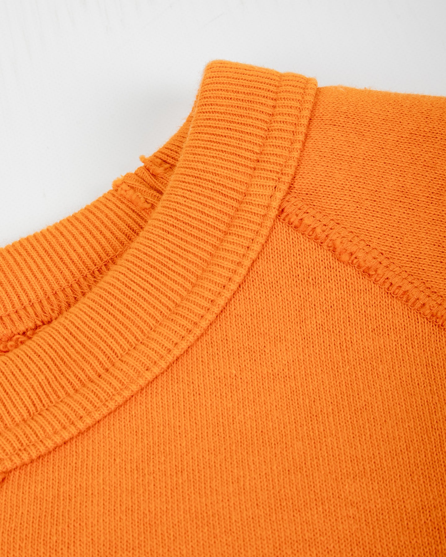 Wonder Looper Super Looper French Terry Pullover Crewneck - Orange - Standard & Strange
