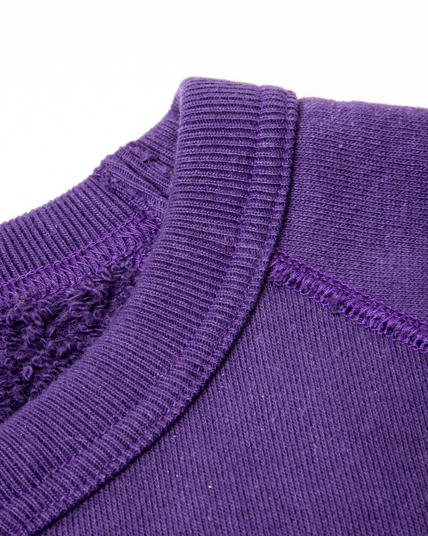 Wonder Looper Super Looper French Terry Pullover Crewneck - Purple - Standard & Strange