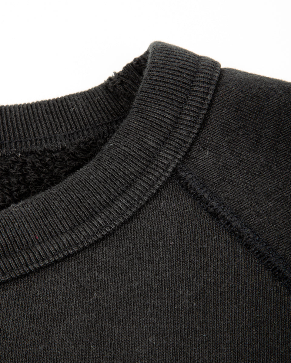 Wonder Looper Super Looper French Terry Pullover Crewneck - Sumi Black - Standard & Strange