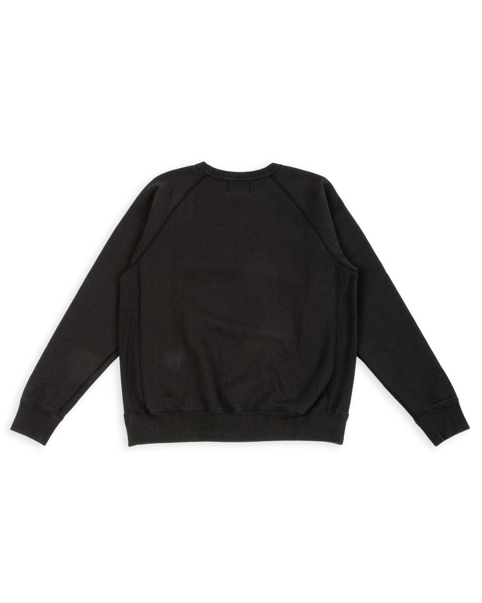 Wonder Looper Super Looper French Terry Pullover Crewneck - Sumi Black - Standard & Strange