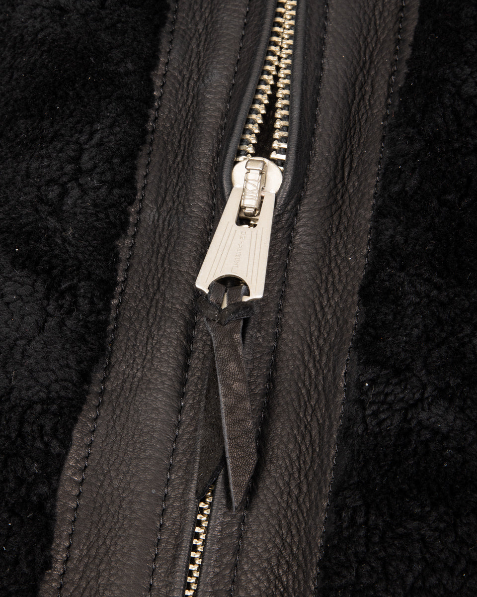 Y'2 Leather Limited Deerskin Grizzly Jacket (Y2-10-SP) - Black - Standard & Strange