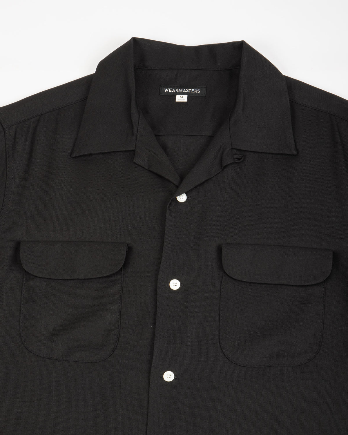 Attractions Flap Pocket Rayon S/S Shirt - Black - Standard & Strange