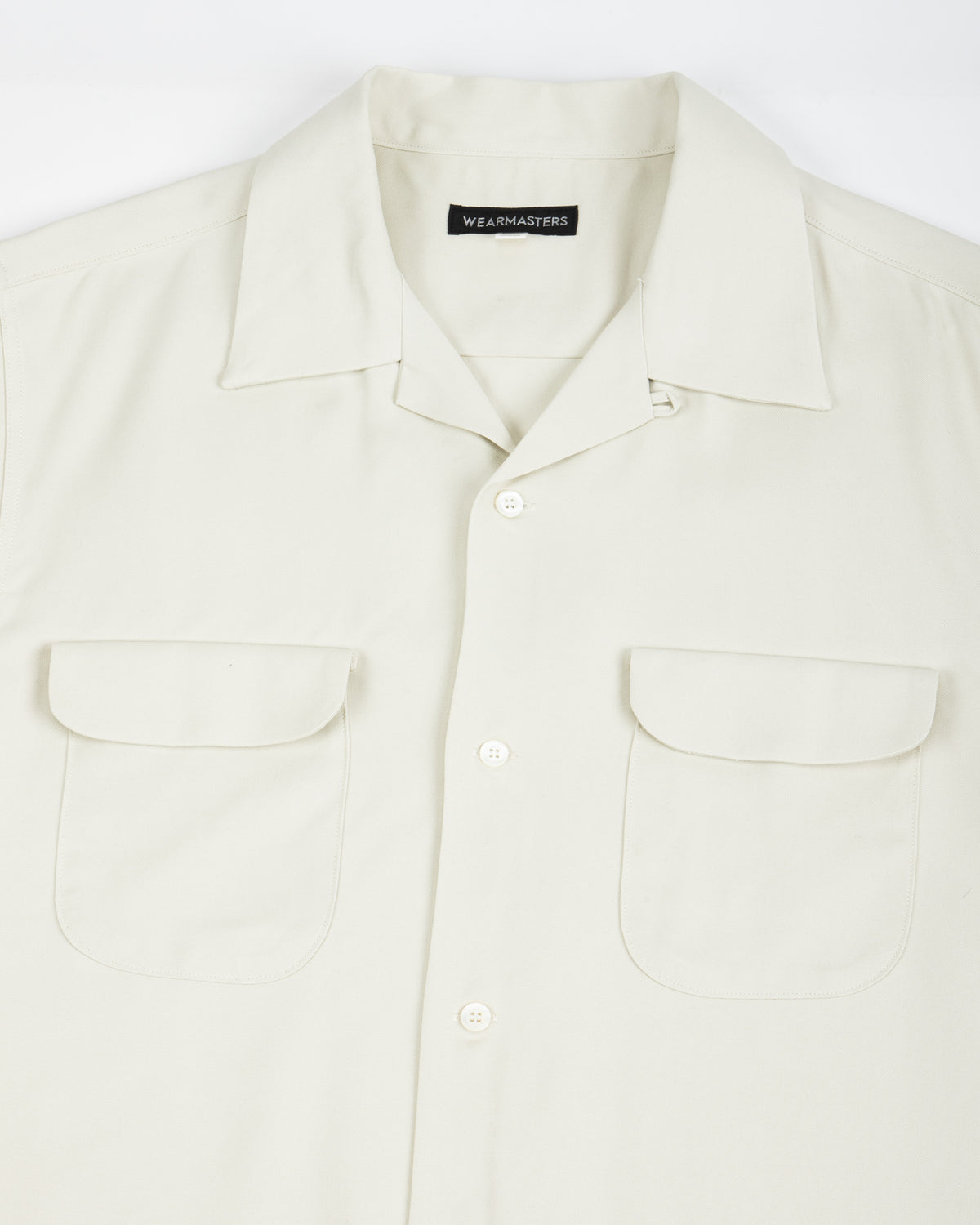 Attractions Flap Pocket Rayon S/S Shirt - Natural - Standard & Strange