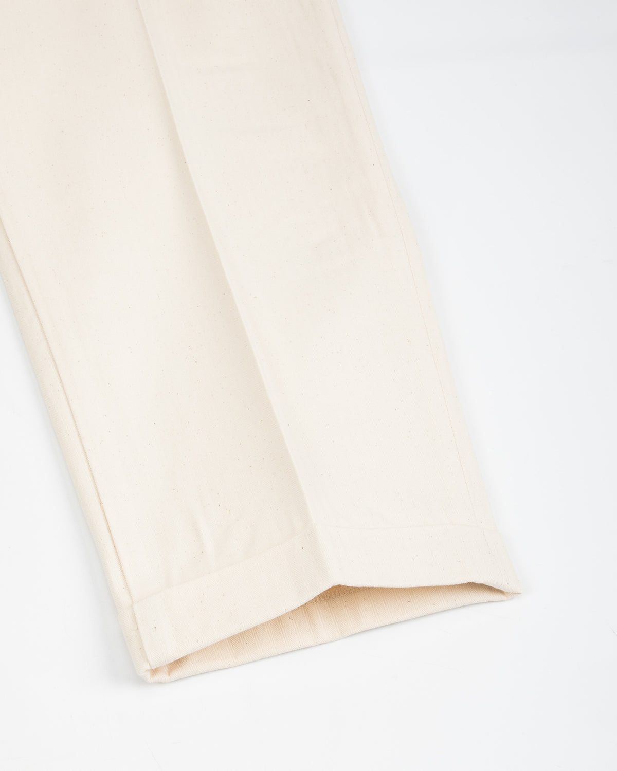 Attractions Heritage Denim Trousers - White USN Herringbone - Standard & Strange