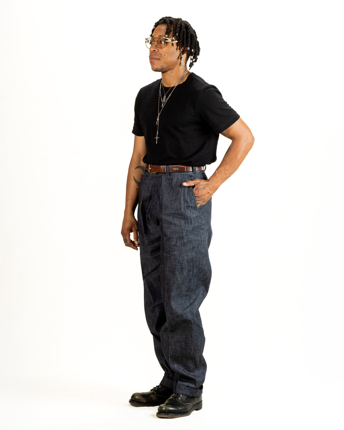 Attractions Summer Denim Trousers - 8 oz Indigo - Standard & Strange