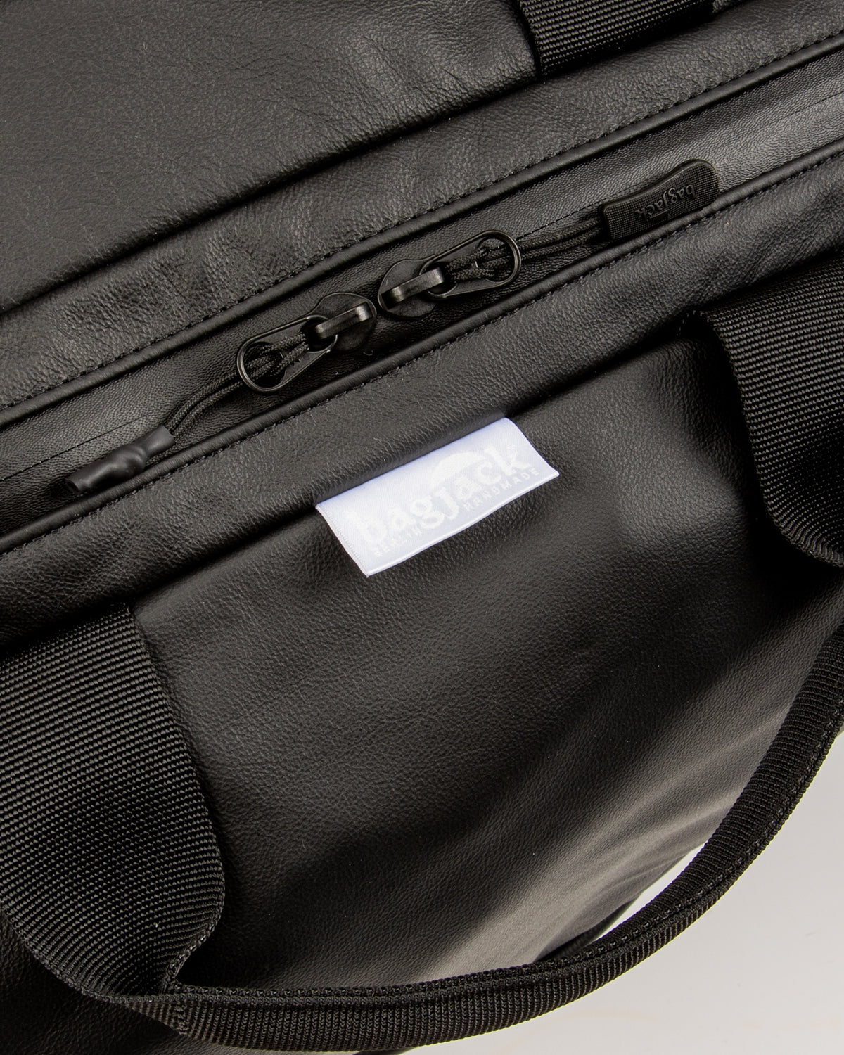 Bagjack TRVL Bull Leather Duffle - Black Small - Standard & Strange
