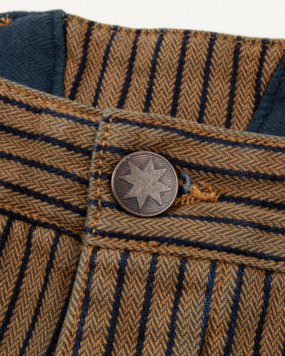 Freenote Western Pant - Brown Herringbone Dobby - Standard & Strange