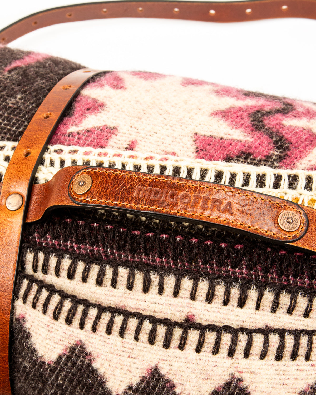 Indigofera Blanket Carrier - Brown with Brass - Standard & Strange