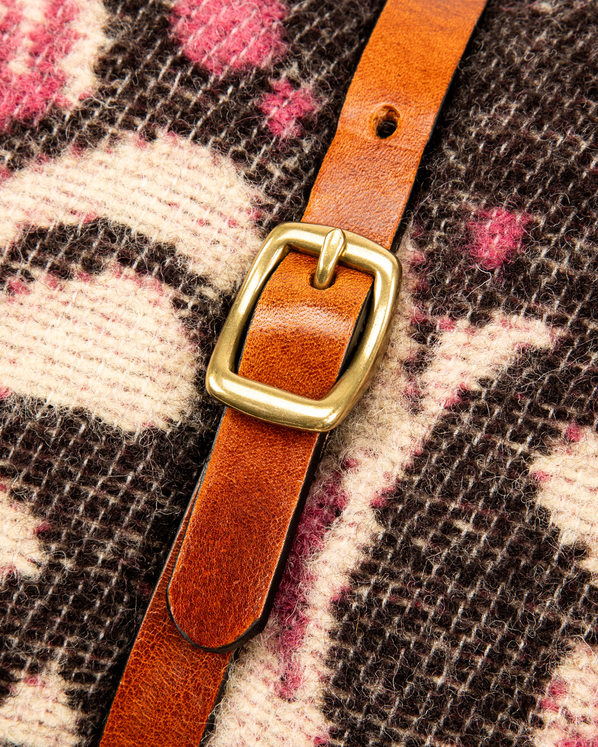 Indigofera Blanket Carrier - Brown with Brass - Standard & Strange