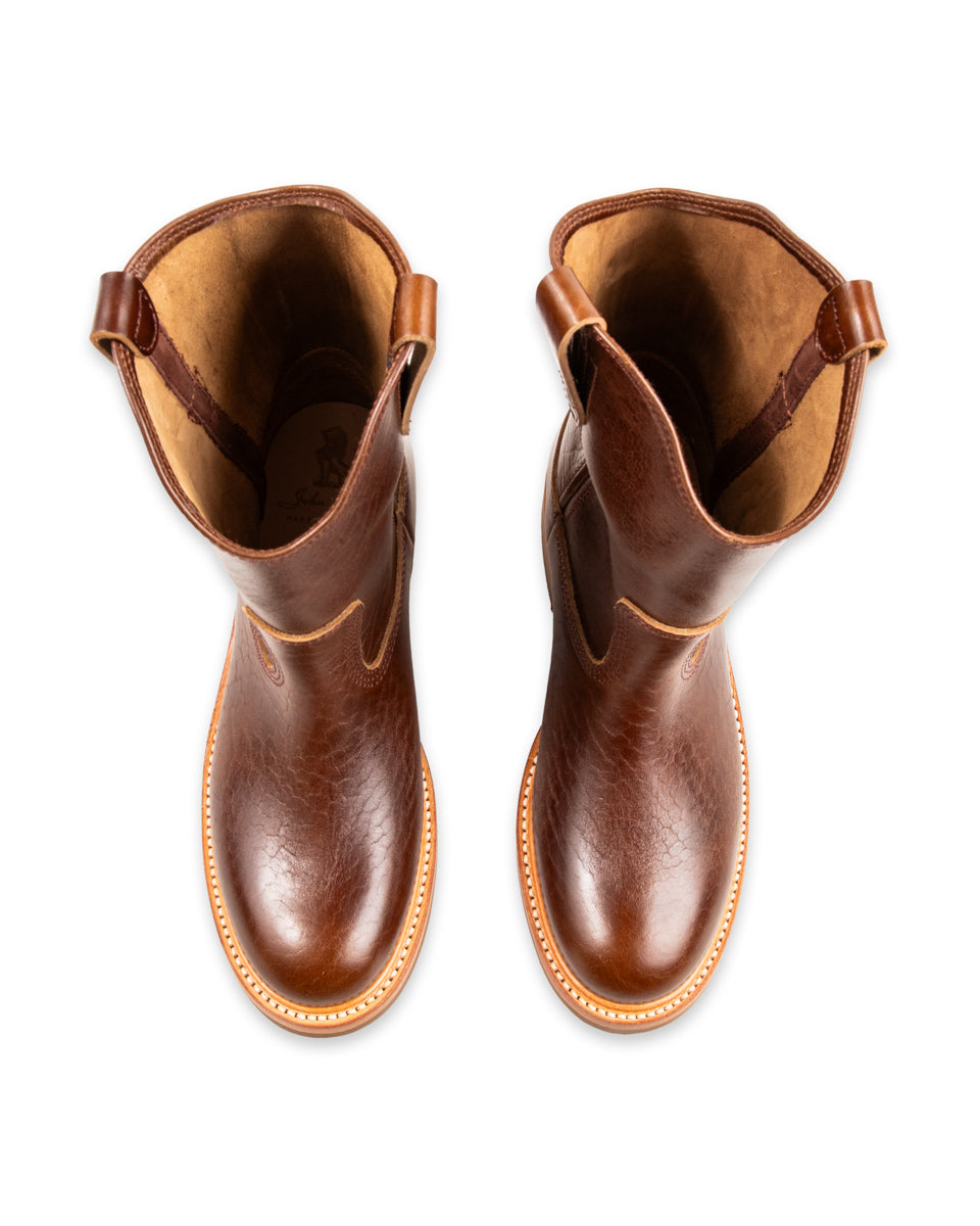John Lofgren Duke Roper Boots - Timber Horsebutt - Standard & Strange
