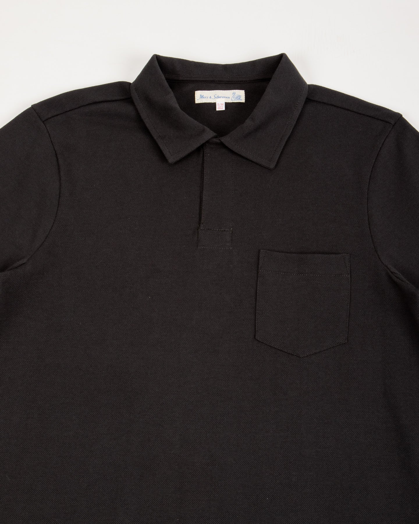 Merz b. Schwanen 2PKPL Polo Shirt w/ Pocket - Charcoal - Standard & Strange