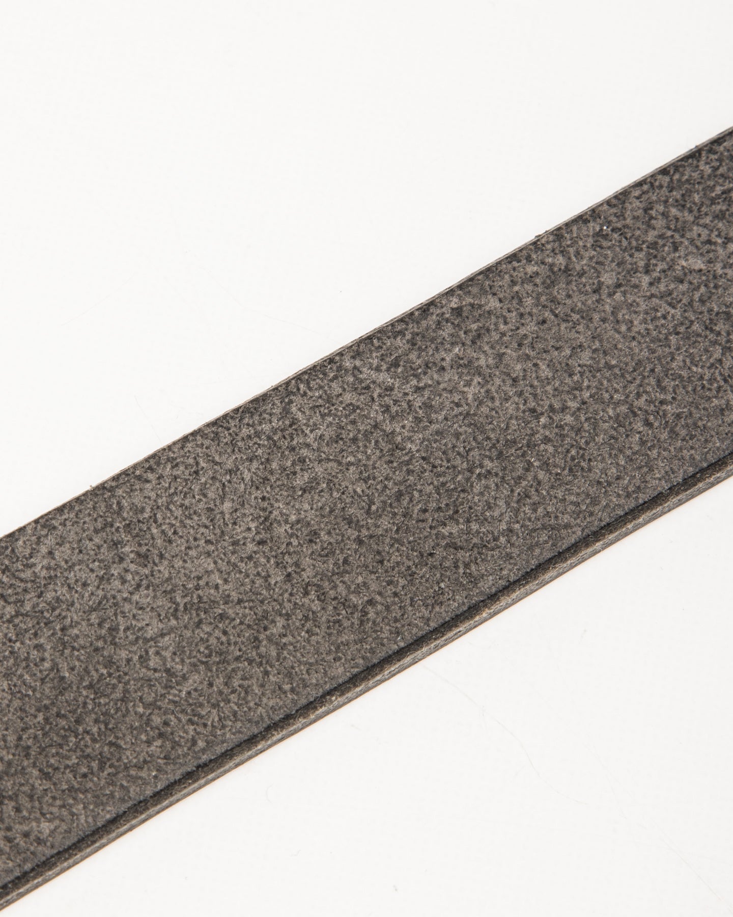 Omoto Denim Cowhide Leather Belt - Black - Standard & Strange