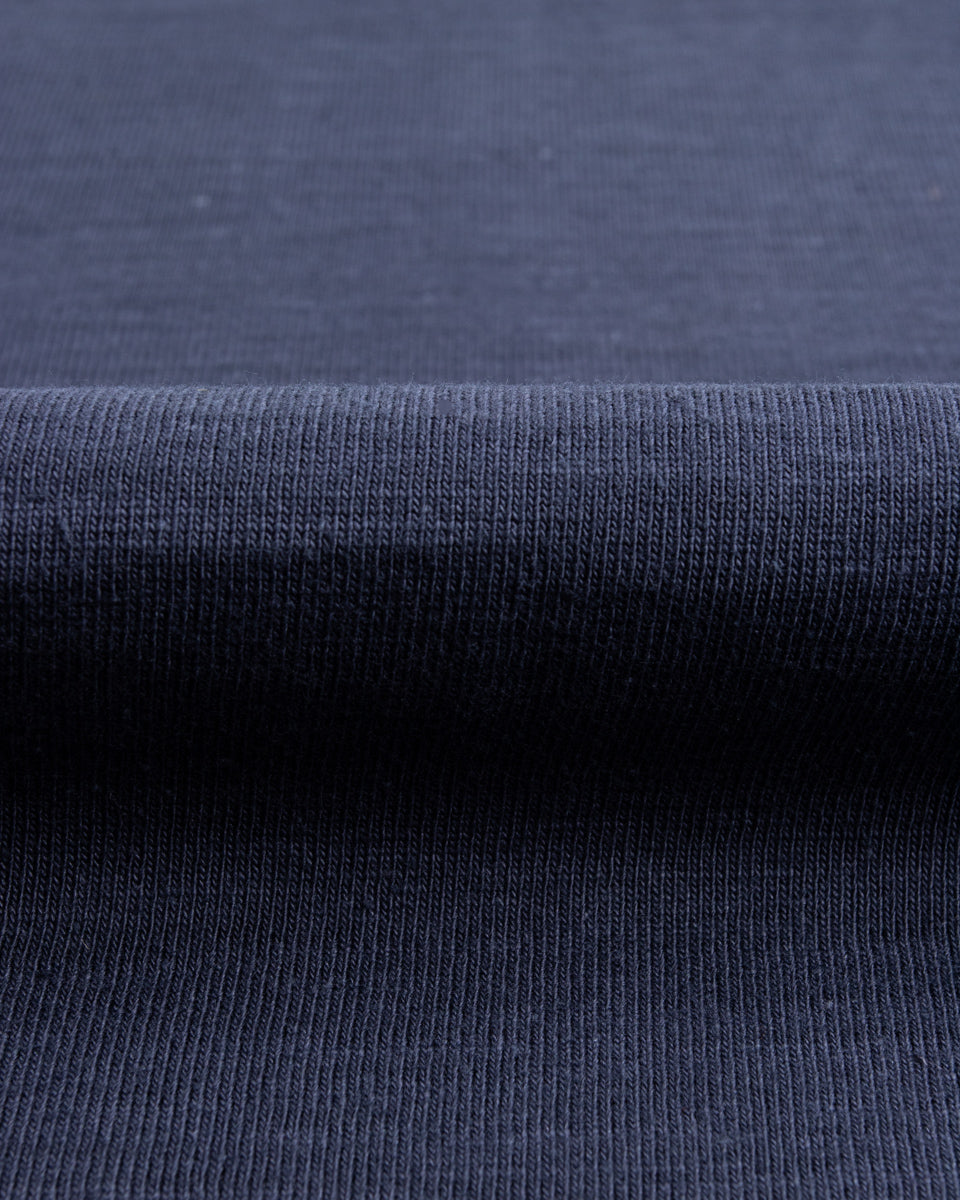 The Real McCoy's Heavy Cotton Slub Jersey - Navy - Standard & Strange