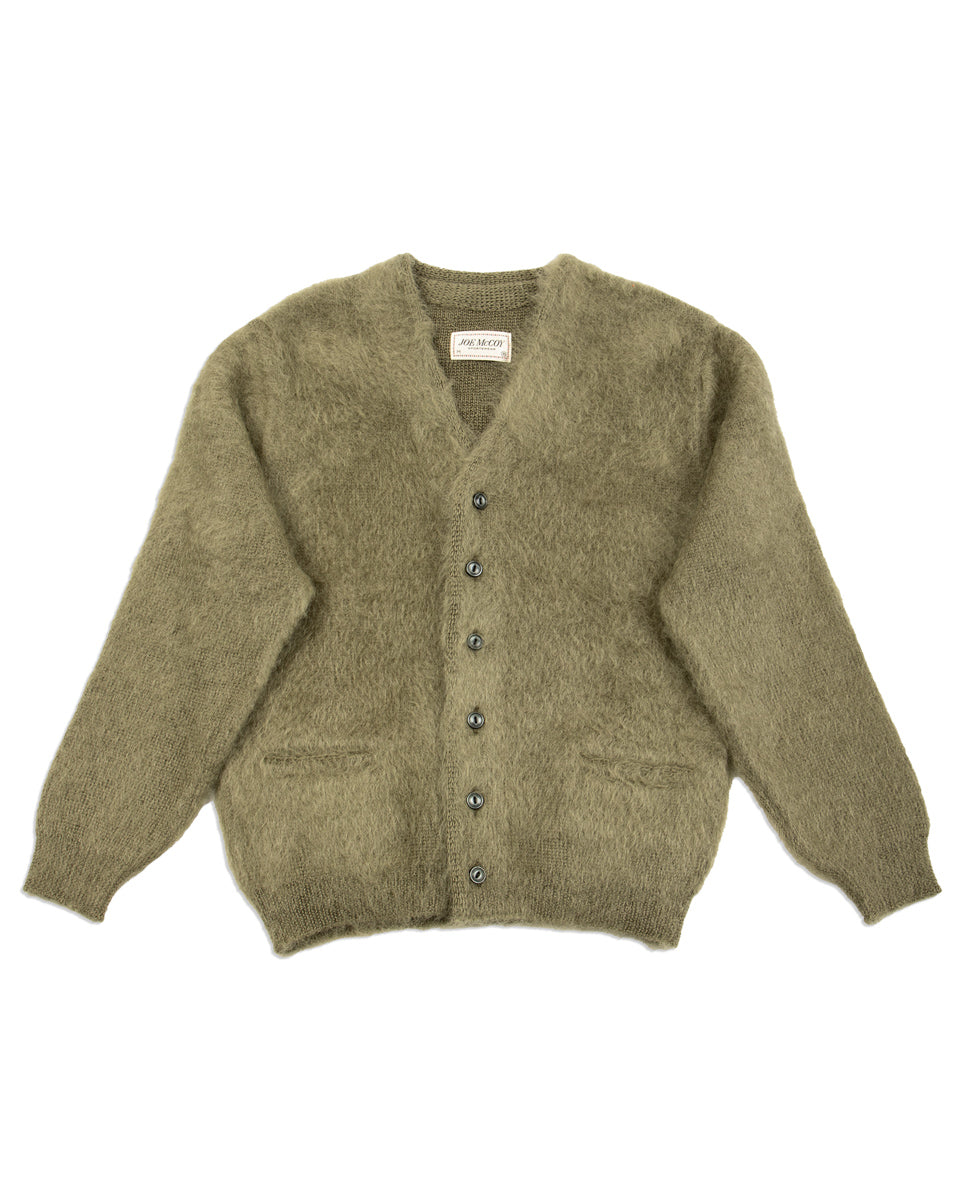 The Real McCoy's Joe McCoy Mohair Cardigan - Mint - Standard & Strange