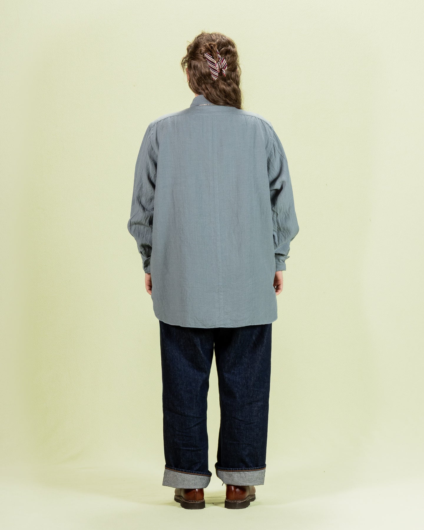Senui Inside Pockets Shirt - Ice Washer Dry Linen - Standard & Strange