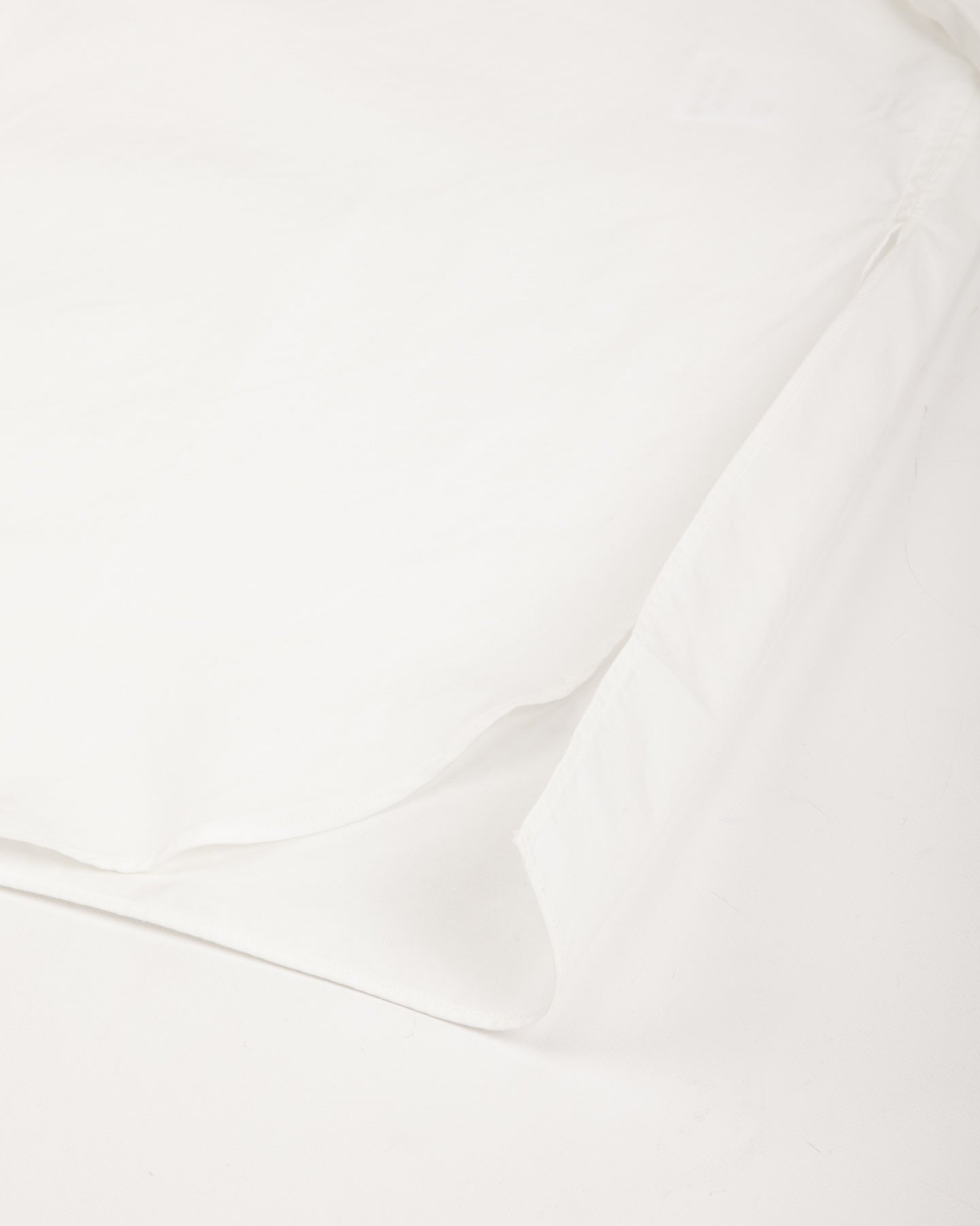 Senui Sally Side Slit Shirt - White Heavy Poplin 38/OS - Standard & Strange