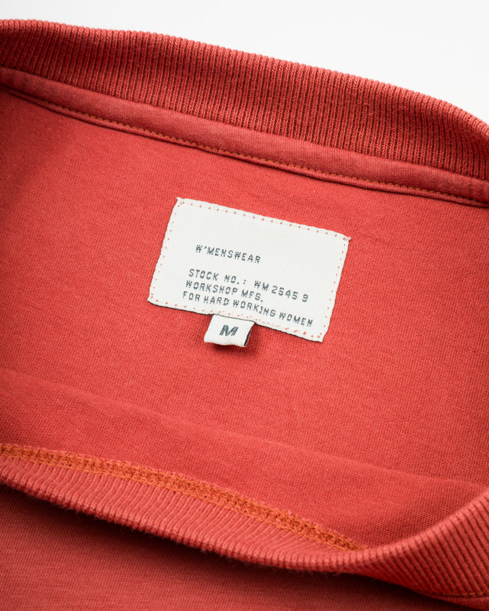 W'Menswear Bowl Tee - Sienna Brown - Standard & Strange