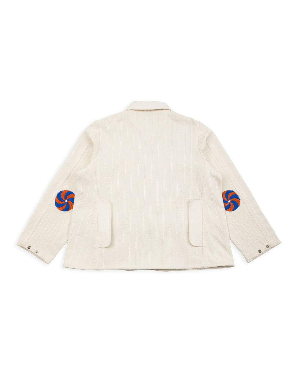 W'Menswear W'menswear x Kardo Ralley Jacket - Natural - Standard & Strange
