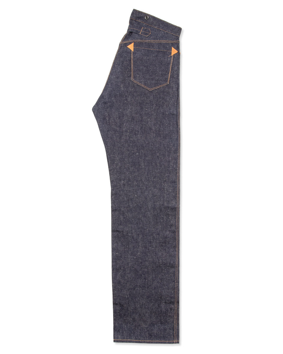Warehouse 1874 3-Pocket Heavy Leather Bound Overall - Indigo - Standard & Strange