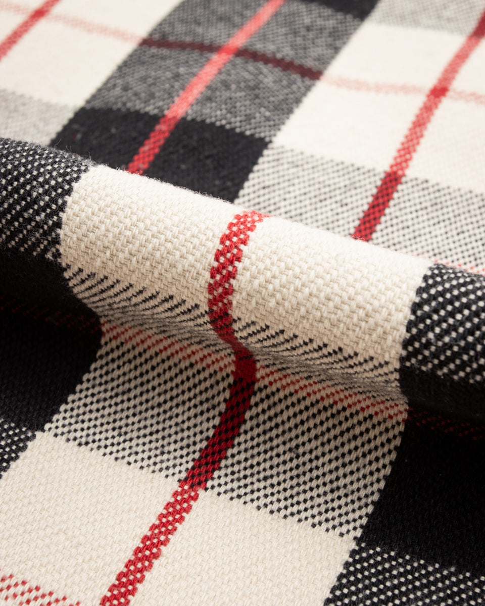 Warehouse Flannel Shirt (B) - Black O/W - Standard & Strange