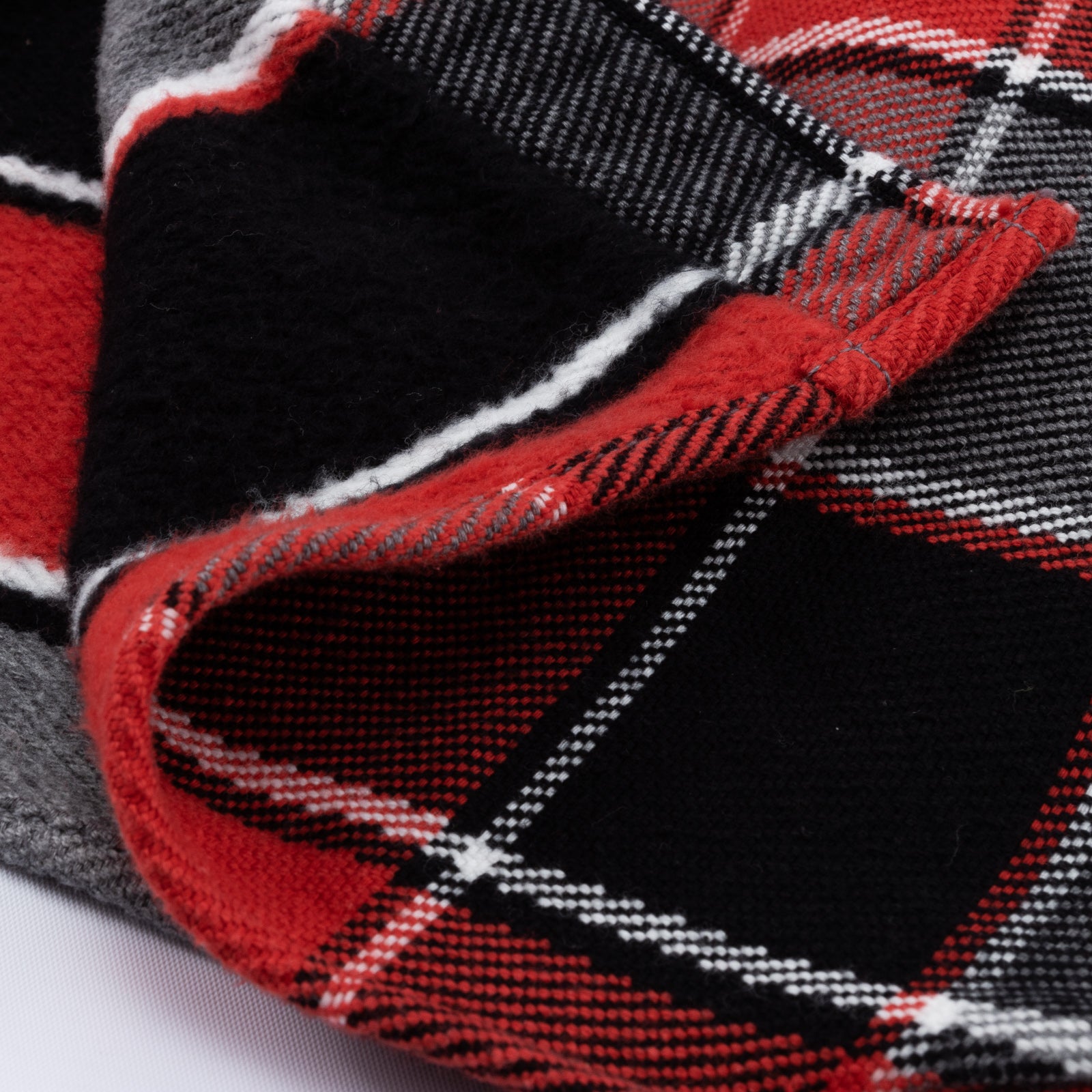 The Real McCoy's 8HU Napped Flannel Shirt / Tongass Plaid - Red - Standard & Strange