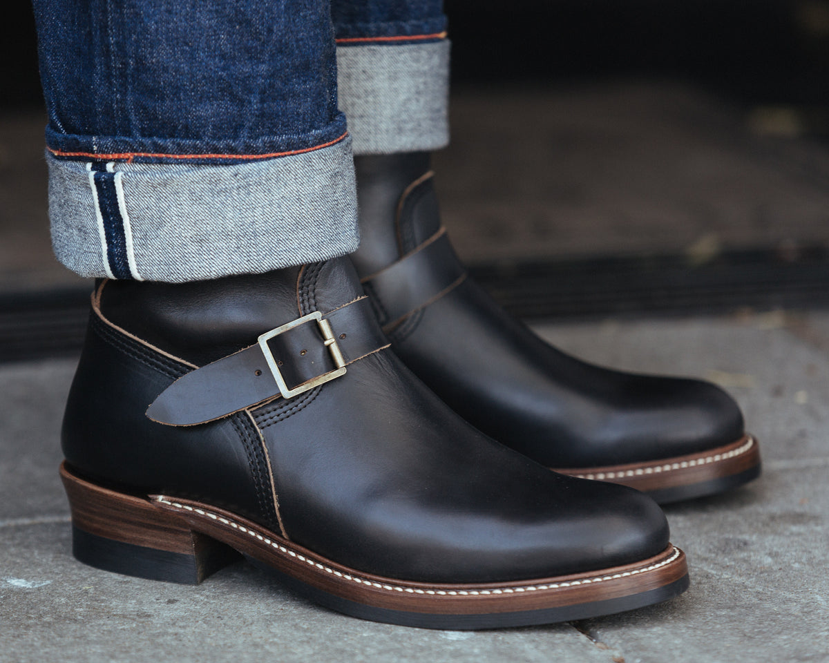 John Lofgren Wabash Engineer Boots - Black CXL - Standard & Strange
