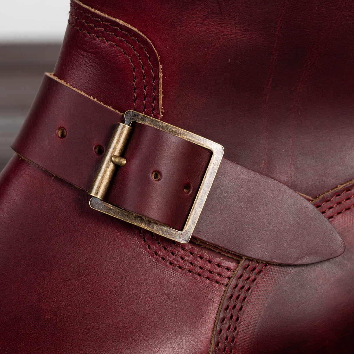John Lofgren Wabash Engineer Boots - Burgundy CXL - Standard & Strange