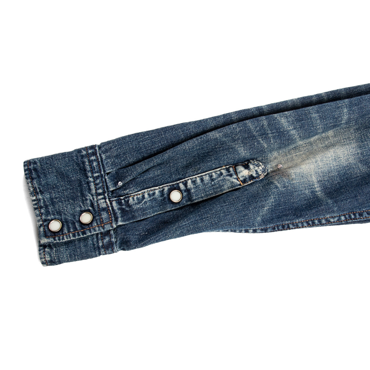 Kapital EK Kapital - Repaired Denim Western - Size 3 / Large - Standard & Strange