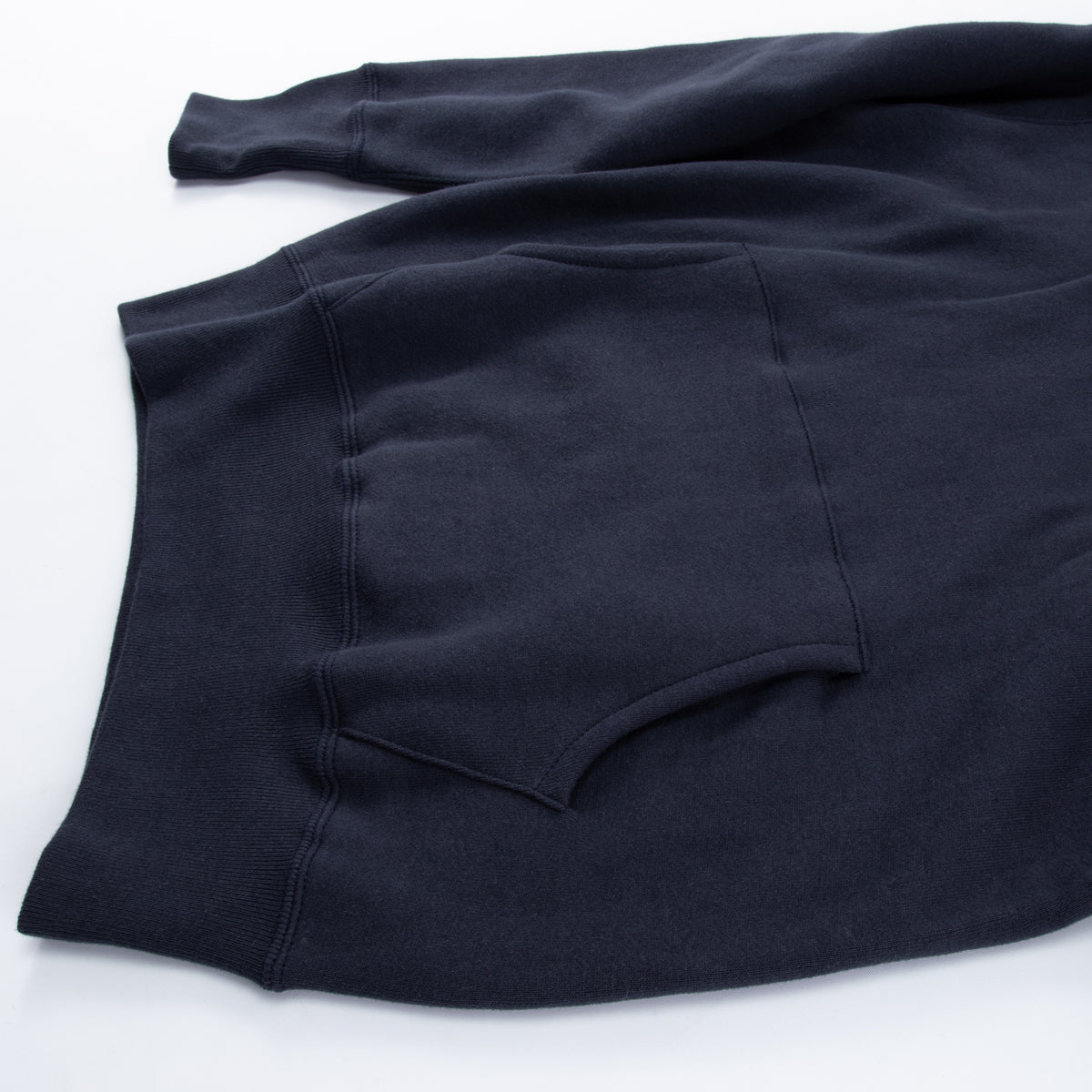 The Real McCoy's Loopwheel Pullover Hoodie - Navy - Standard & Strange