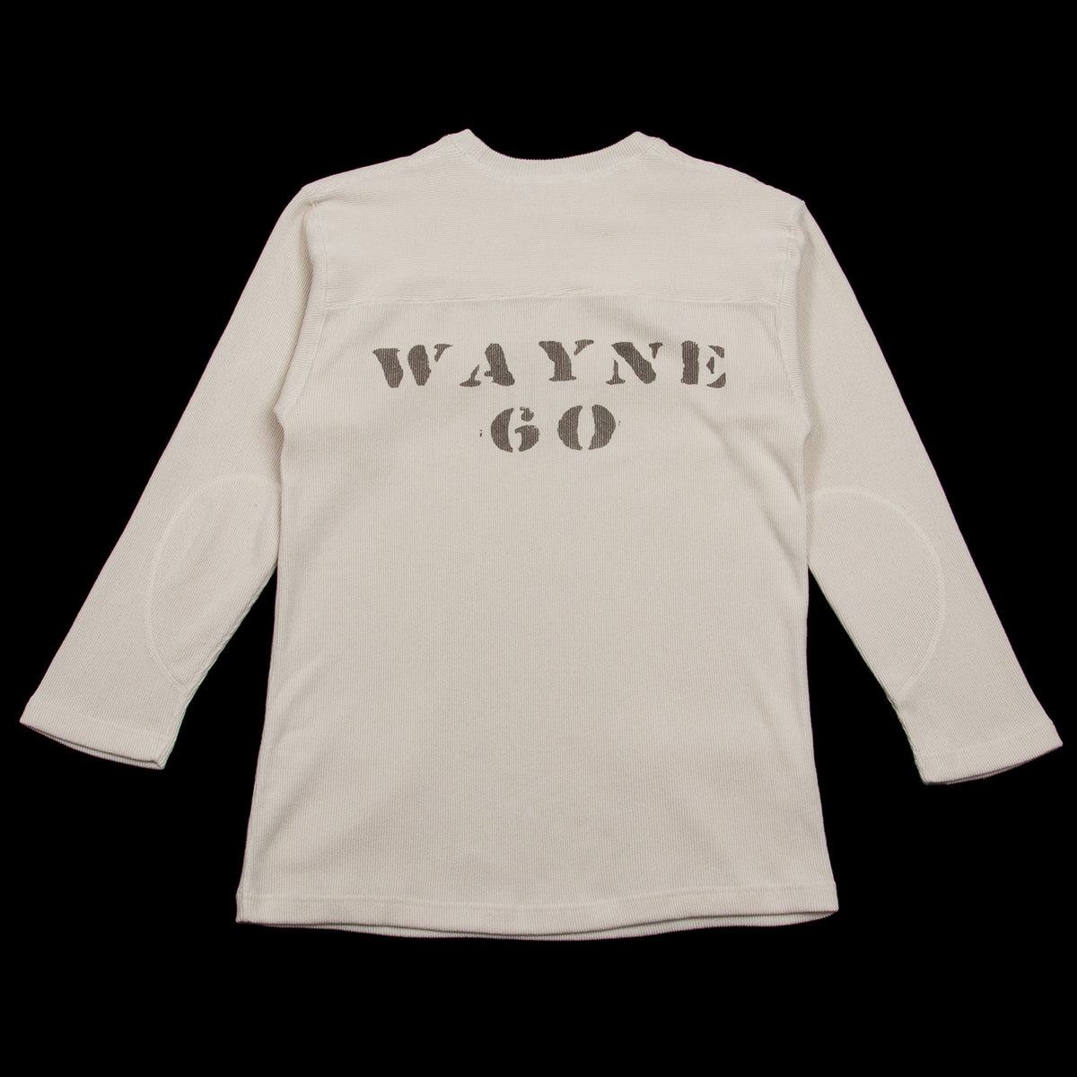 The Real McCoy's Military Football Tee / Wayne - Milk - Standard & Strange