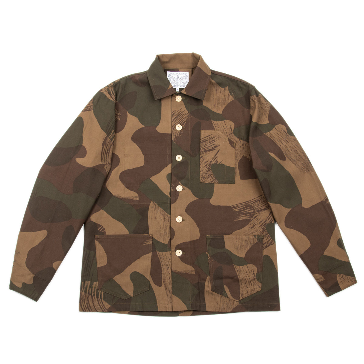 Blluemade S&S x Blluemade x W'Menswear Garden Jacket - Cotton Brushstroke Camo - Standard & Strange