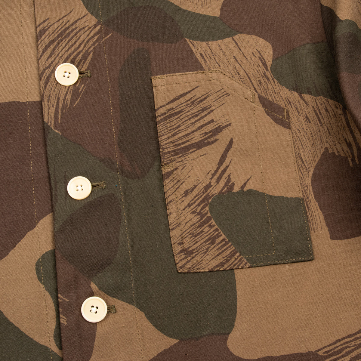 Blluemade S&S x Blluemade x W'Menswear Garden Jacket - Cotton Brushstroke Camo - Standard & Strange