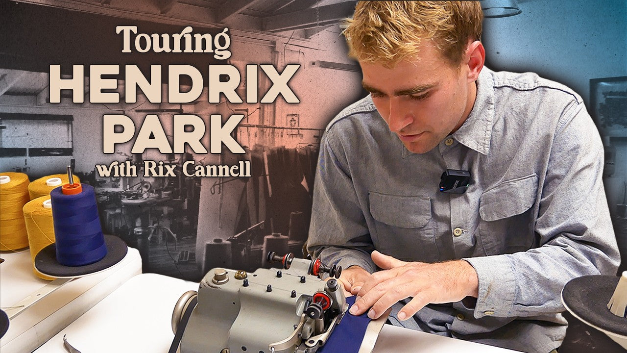 Inside the Hendrix Park workshop with Rix Cannell!