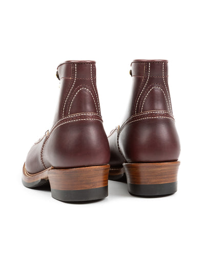 John Lofgren Donkey Puncher Boots - Burgundy CXL - Standard & Strange